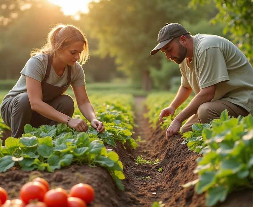 grow your own fruits and vegetables in backyard
