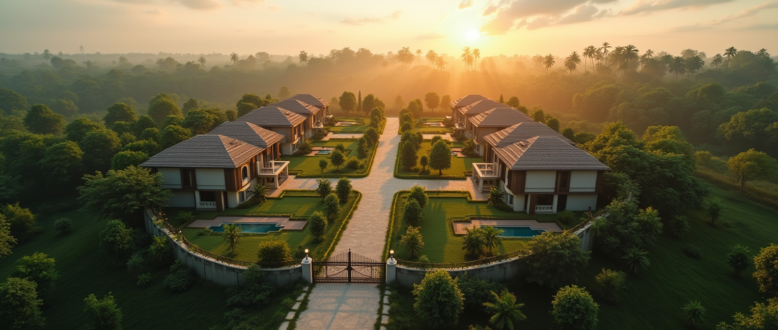 Luxury Garden homes